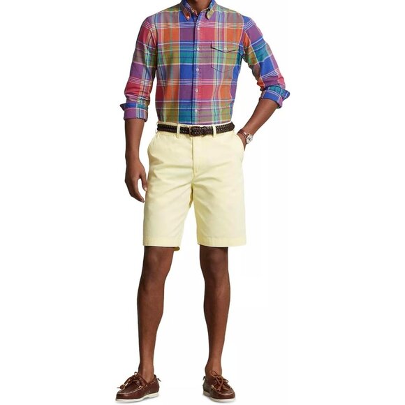 Polo Ralph Lauren Small Multicolor Plaid Classic Fit Button Front Pocket Shirt - Picture 4 of 6